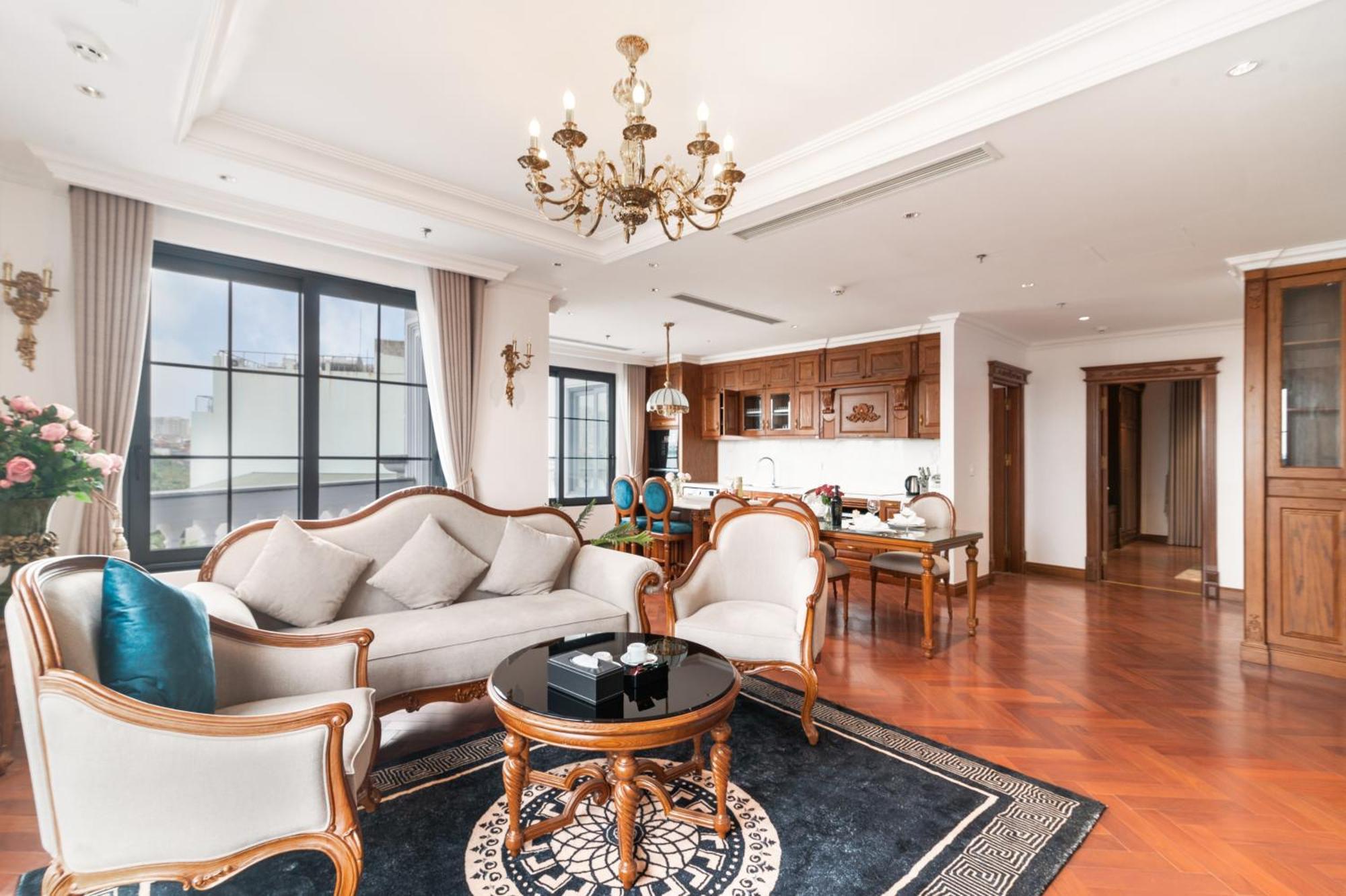Luxe Paradise Suite Hotel Trich Sai Hanoi Bagian luar foto